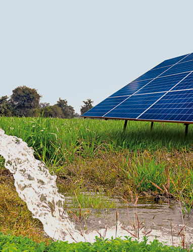 Solar water pumps