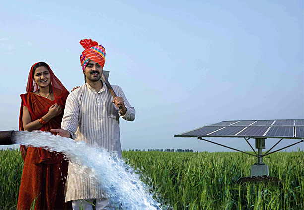 Surface pump for irrigation