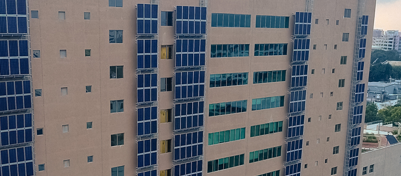 Commercial solar panels