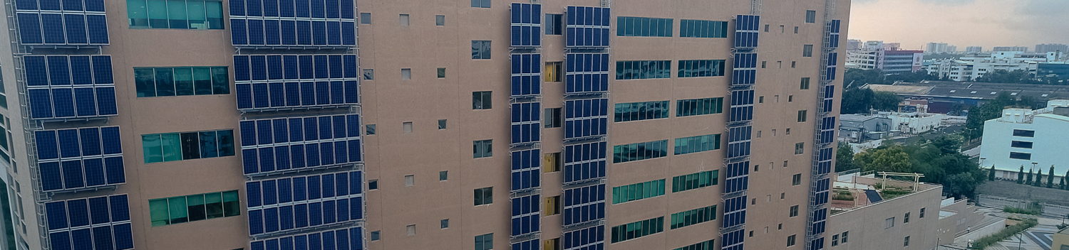 Commercial solar panels