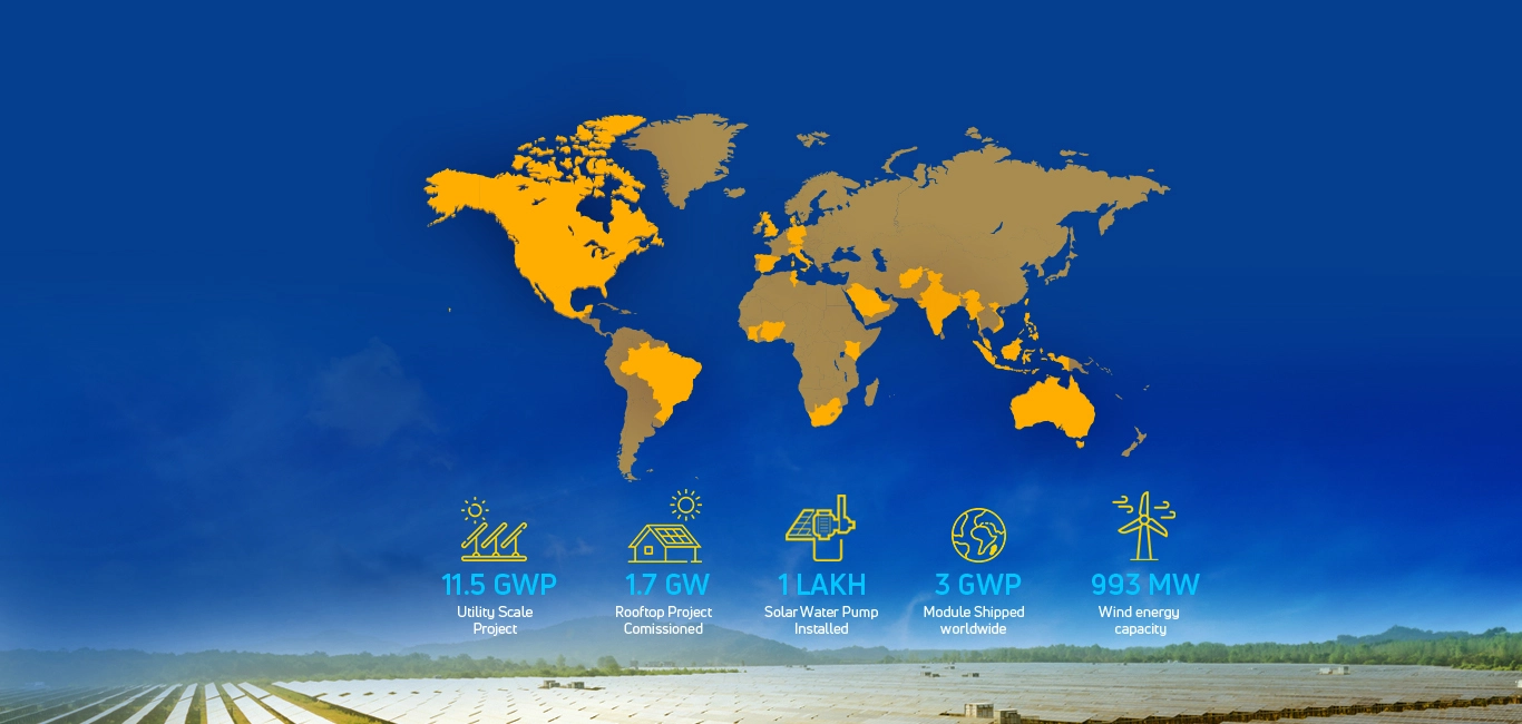 Tata Power Solar presence